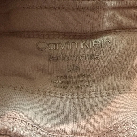 Calvin Klein Light Pink Cropped Pants - Picture 4 of 5
